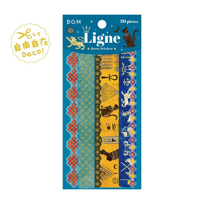 Ligne Deco Sticker - World Patterns - Techo Treats