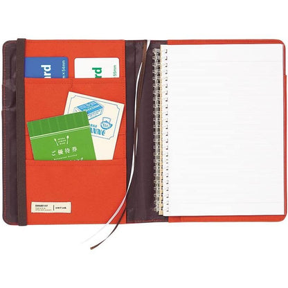 LIHIT LAB SMART FIT A5 Cover Notebook - Navy - Default Title by Techo Treats Stationery