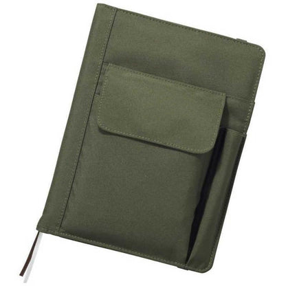LIHIT LAB SMART FIT A5 Cover Notebook - Olive - Default Title by Techo Treats Stationery