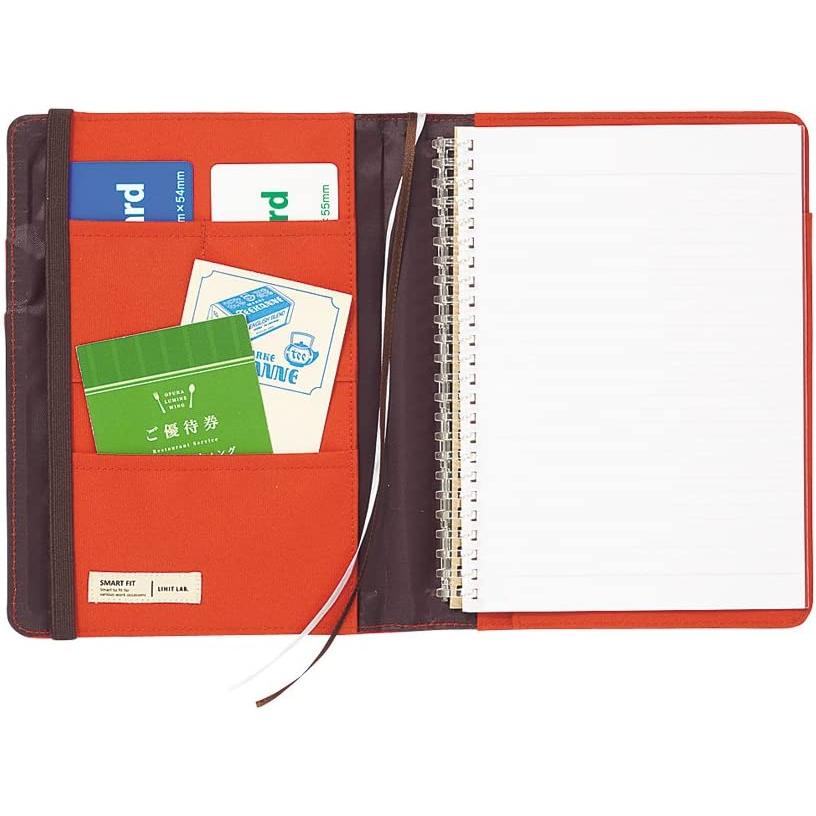 LIHIT LAB SMART FIT A5 Cover Notebook - Olive - Default Title by Techo Treats Stationery