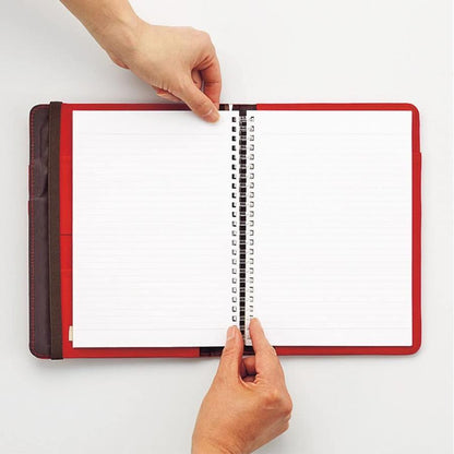 LIHIT LAB SMART FIT A5 Cover Notebook - Olive - Default Title by Techo Treats Stationery