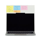 LIHIT LAB Sticky Notes Board for Laptop Computer - Off White - Default Title by Techo Treats Stationery