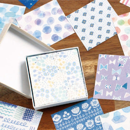 Little Box Assorted Origami - Cool Color - Furukawa Shiko - Default Title by Techo Treats Stationery