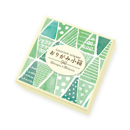 Little Box Assorted Origami - Cool Color - Furukawa Shiko - Default Title by Techo Treats Stationery