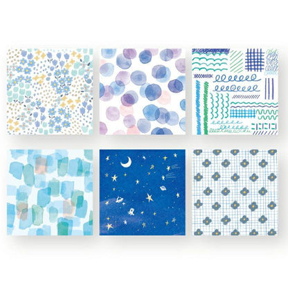 Little Box Assorted Origami - Cool Color - Furukawa Shiko - Default Title by Techo Treats Stationery