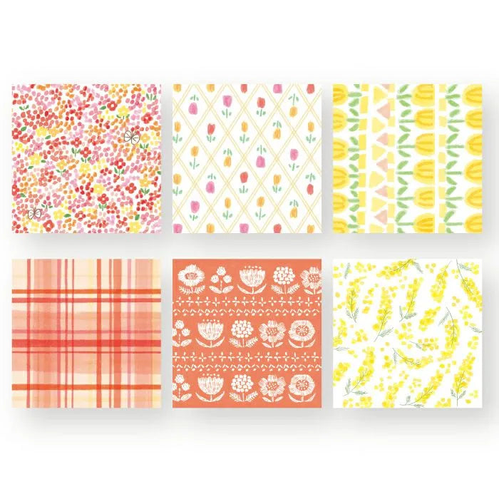 Little Box Assorted Origami - Warm Color - Furukawa Shiko - Default Title by Techo Treats Stationery