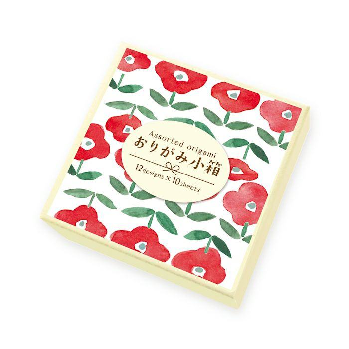 Little Box Assorted Origami - Warm Color - Furukawa Shiko - Default Title by Techo Treats Stationery