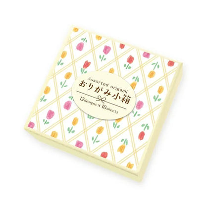 Little Box Assorted Origami - Warm Color - Furukawa Shiko - Default Title by Techo Treats Stationery