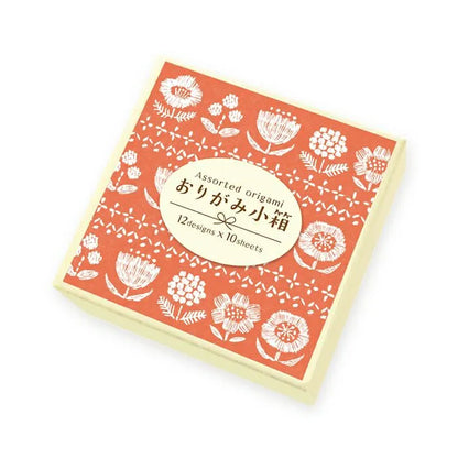 Little Box Assorted Origami - Warm Color - Furukawa Shiko - Default Title by Techo Treats Stationery