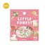 Little Forest Foil-stamped Flake Seal - Pink - Techo Treats