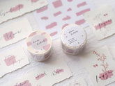 love letter - Masking Tape with Release Paper (Washi / PET) - Techo Treats