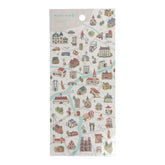 machi map Sticker - Gray City - Techo Treats