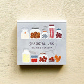 Mariko Fukuoka Block Memo - SEASONAL JAR - cozyca products - Default Title by Techo Treats Stationery