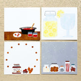 Mariko Fukuoka Block Memo - SEASONAL JAR - cozyca products - Default Title by Techo Treats Stationery