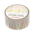 MARK’S mizutama Clear Masking Tape - Squishy - Default Title by Techo Treats Stationery