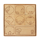MARK’S mizutama Rubber Stamp Set - Frame - Default Title by Techo Treats Stationery