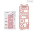 Mastemplate tape cutter & template - Ribbon - Kutsuwa - Default Title by Techo Treats Stationery