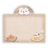 Mattari Animals Die-cut Sticky Notes (Day) - Shimaenaga Long-tailed Tit - NB Co - Default Title by Techo Treats Stationery