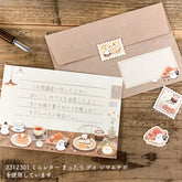 Mattari Animals Flake Stickers (Day) - Shimaenaga Long-tailed Tit - NB Co - Default Title by Techo Treats Stationery