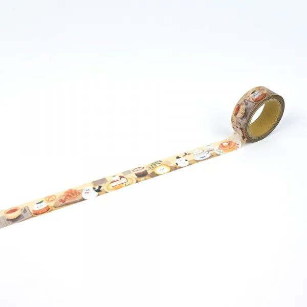Mattari Animals Masking Tape - Shimaenaga Long-tailed Tit - NB Co - Default Title by Techo Treats Stationery