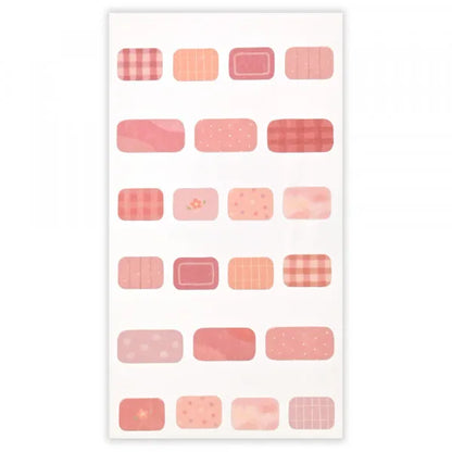 Mattari Animals Sticker Sheet (Night) - Kitten - NB Co - Default Title by Techo Treats Stationery
