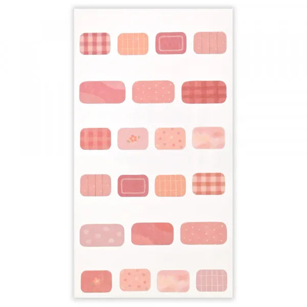 Mattari Animals Sticker Sheet (Night) - Kitten