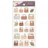 Mattari Animals Sticker Sheet (Night) - Shimaenaga Long-tailed Tit - NB Co - Default Title by Techo Treats Stationery