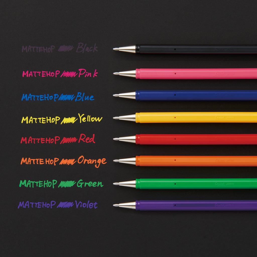 MATTEHOP 1.0mm Gel Roller Pen (14 colors) - Techo Treats