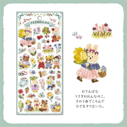 Merry Friends Sticker - Rabbit&