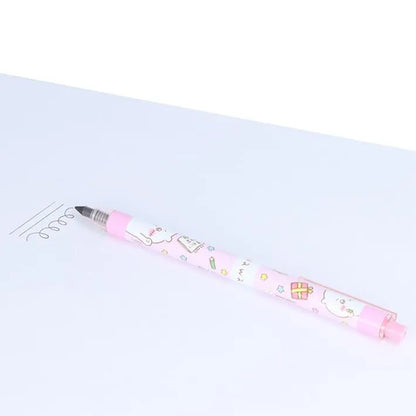 metacil light knock Metal Pencil - Chiikawa (Pink) - Sun-Star Stationery - Default Title by Techo Treats Stationery