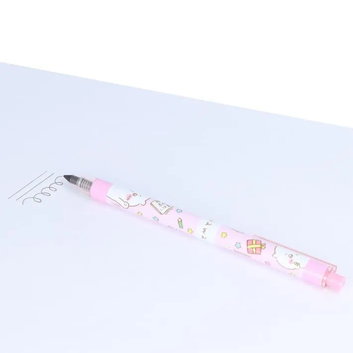 metacil light knock Metal Pencil - Chiikawa (Pink) - Techo Treats