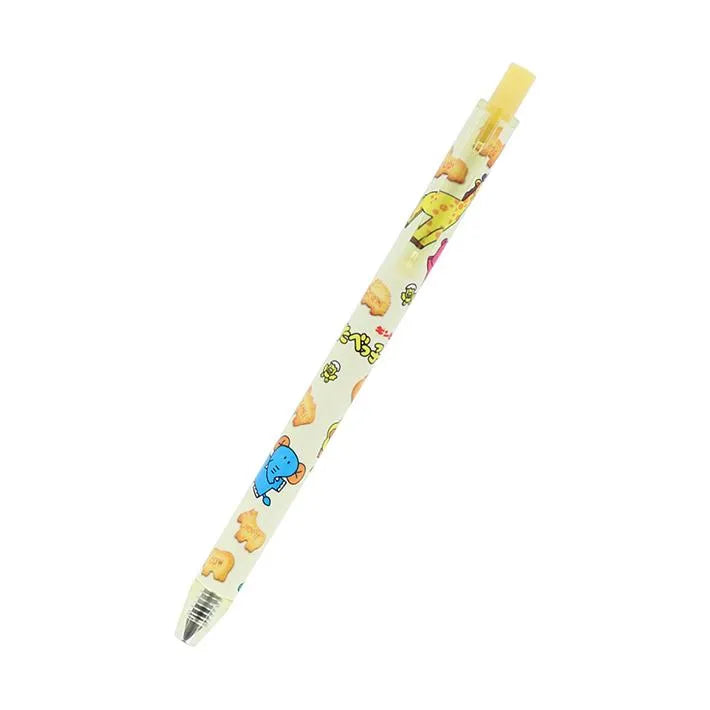 metacil light knock Metal Pencil - Tabekko Animal (Yellow) - Techo Treats