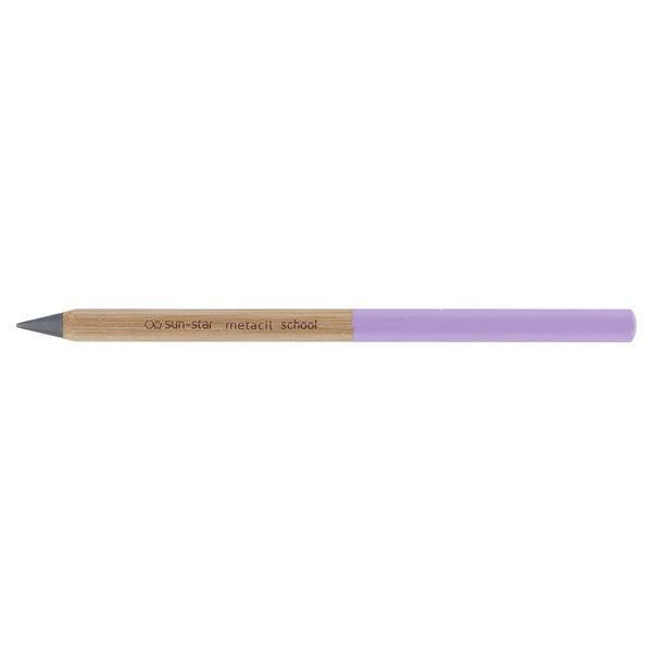 metacil school Metal Pencil - Light Violet - Techo Treats