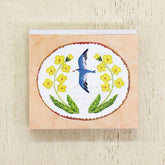Midori Asano Block Memo - birds song - cozyca products - Default Title by Techo Treats Stationery