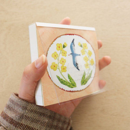 Midori Asano Block Memo - birds song - cozyca products - Default Title by Techo Treats Stationery