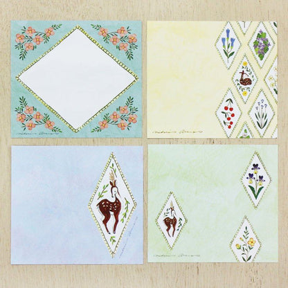 Midori Asano Block Memo - deer dream - cozyca products - Default Title by Techo Treats Stationery