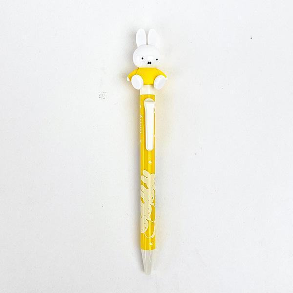 miffy Action Mascot 0.7mm Ballpoint Pen - Yellow - Kutsuwa - Default Title by Techo Treats Stationery