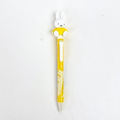 miffy Action Mascot 0.7mm Ballpoint Pen - Yellow - Kutsuwa - Default Title by Techo Treats Stationery