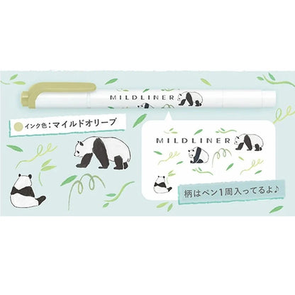 ZEBRA MILDLINER Highlighter - Limited Animal Pattern (10 colors)
