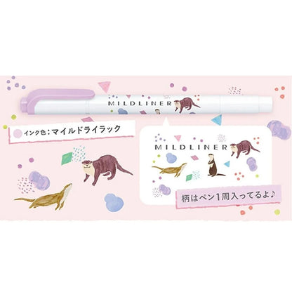 ZEBRA MILDLINER Highlighter - Limited Animal Pattern (10 colors)