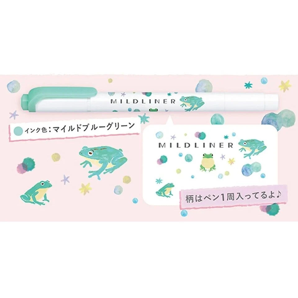 ZEBRA MILDLINER Highlighter - Limited Animal Pattern (10 colors)