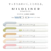 Mildliner Natural Mild 5 Color Set - Techo Treats