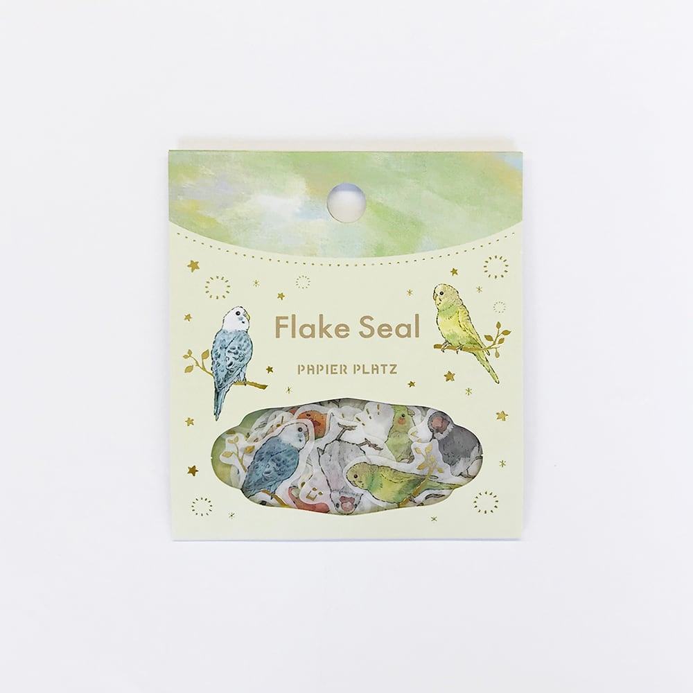 MILINA Flake Seal - Birds - Papier Platz - Default Title by Techo Treats Stationery