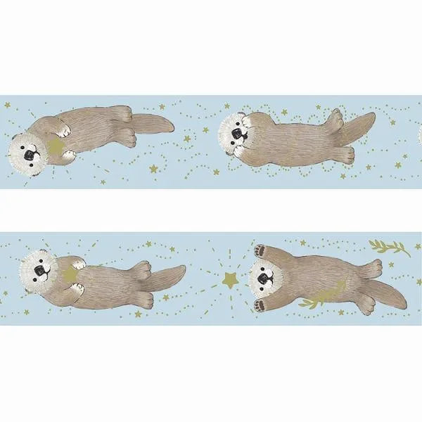 MILINA Masking Tape - Sea Otter - Papier Platz - Default Title by Techo Treats Stationery