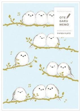 MILINA OTEGARU MEMO - LOVE SHIMAENAGA - Papier Platz - Default Title by Techo Treats Stationery