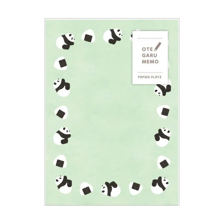 MILINA Otegaru Simple Memo - Love Panda - Techo Treats