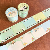 MILINA Roll Sticky Notes - Love Panda - Techo Treats