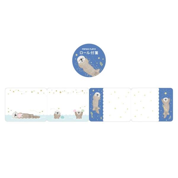 MILINA Roll Sticky Notes - LOVE RACCO - Papier Platz - Default Title by Techo Treats Stationery
