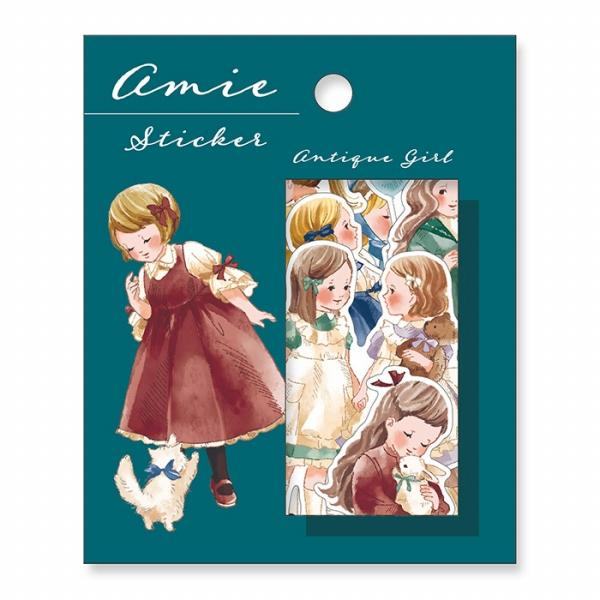 MIND WAVE Amie Sticker - Antique Girl - Default Title by Techo Treats Stationery