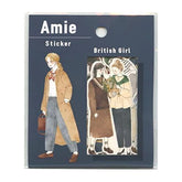 MIND WAVE Amie Sticker - British Girl - Default Title by Techo Treats Stationery